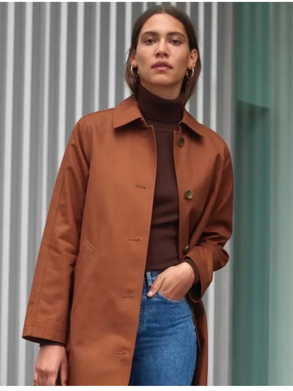 Everlane Mac Coat - Picture 2 of 7
